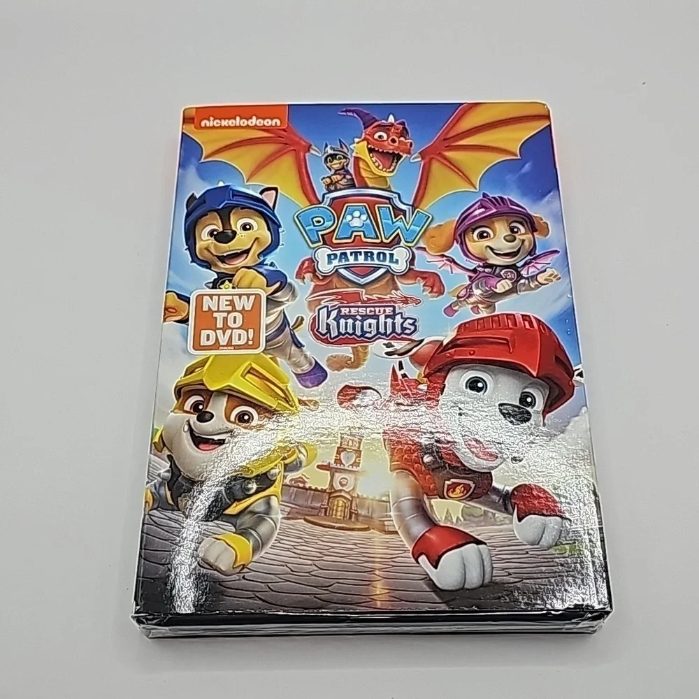 Paw patrol rescue knights dvd